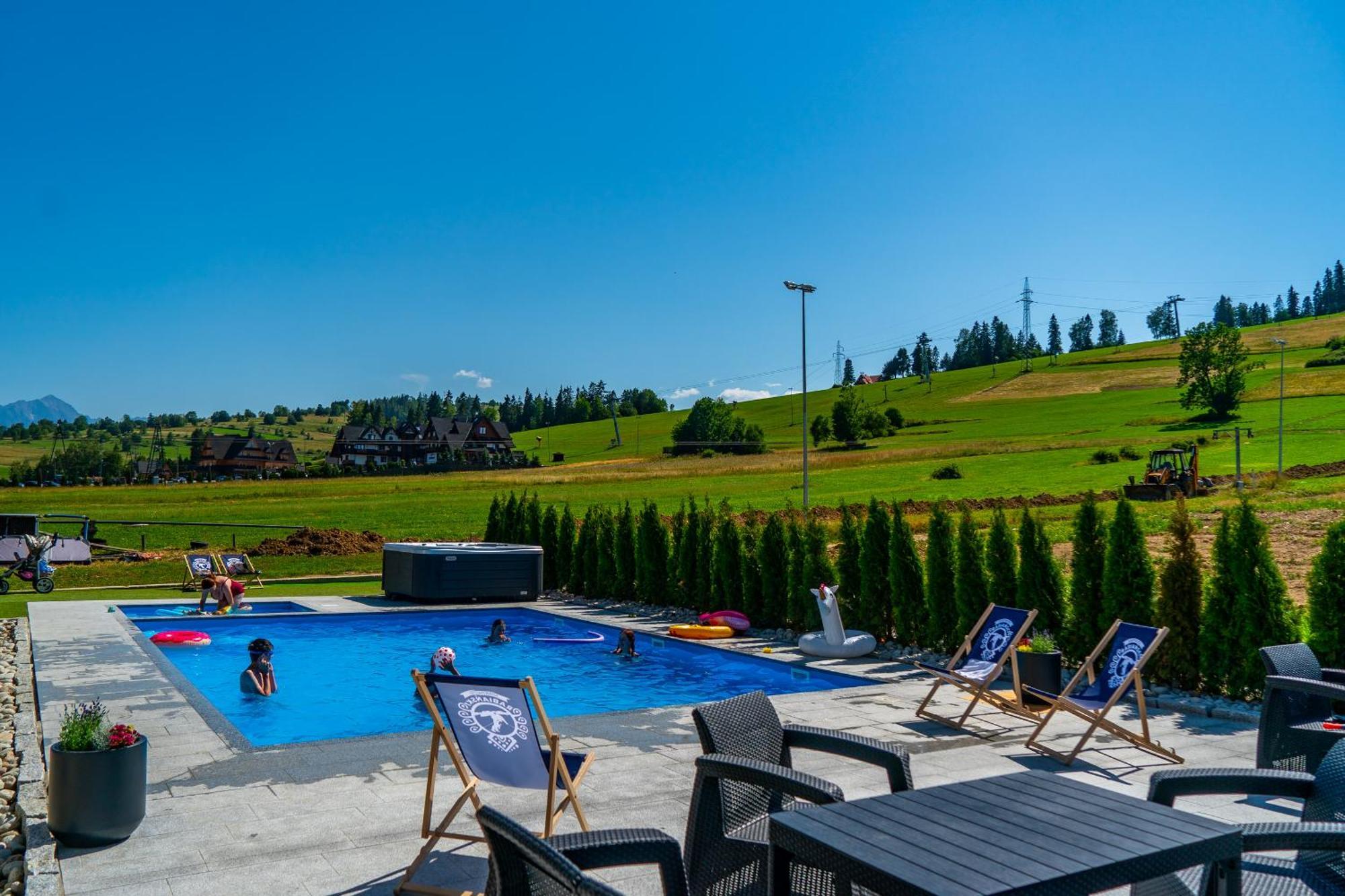 Aparthotel Rabian-Ski Zewnetrzny Basen Oraz Jacuzzi Z Podgrzewana Woda Sala Zabaw I Dmuchaniec Białka Tatrzańska Exterior foto